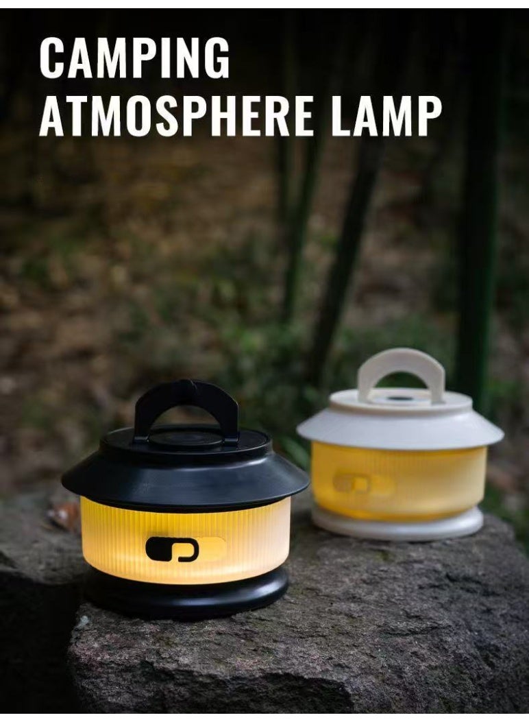 20-Meter LED String Light,Tent String Lights,Outdoor LED Atmosphere Light IPX4 Waterproof | USB Rechargeable Portable Storage Camping Lights, L - Image 2