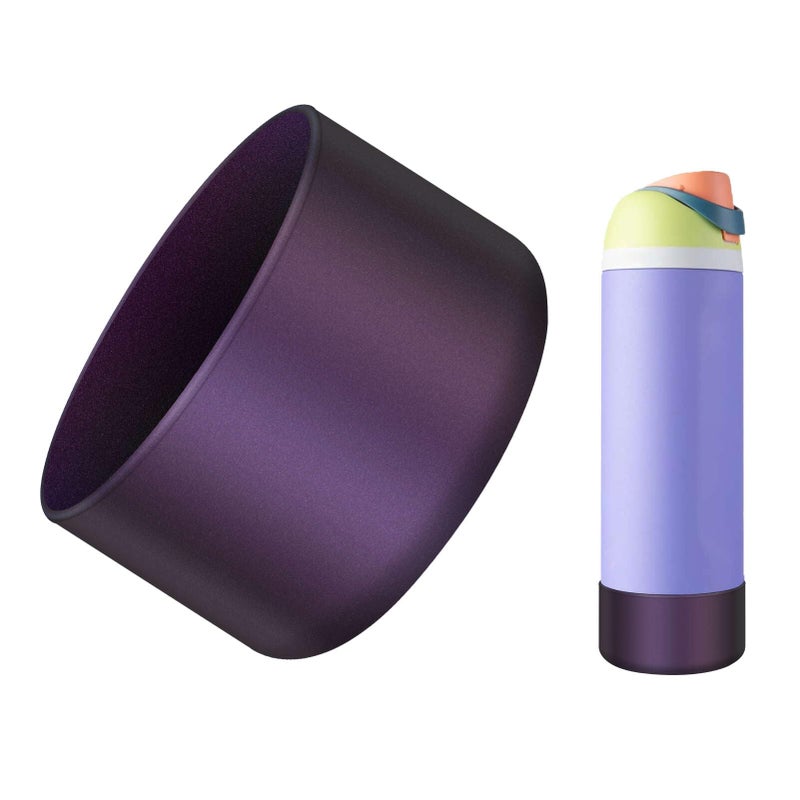 BKBY Chameleon Silicone Water Bottle Boot, Compatible with Owala 24oz 32oz 40oz, Gradient Matte Luster Cup Sleeve Bottom Cover for FreeSip, Twist, or Flip Stainless Steel Water Bottles - Image 1