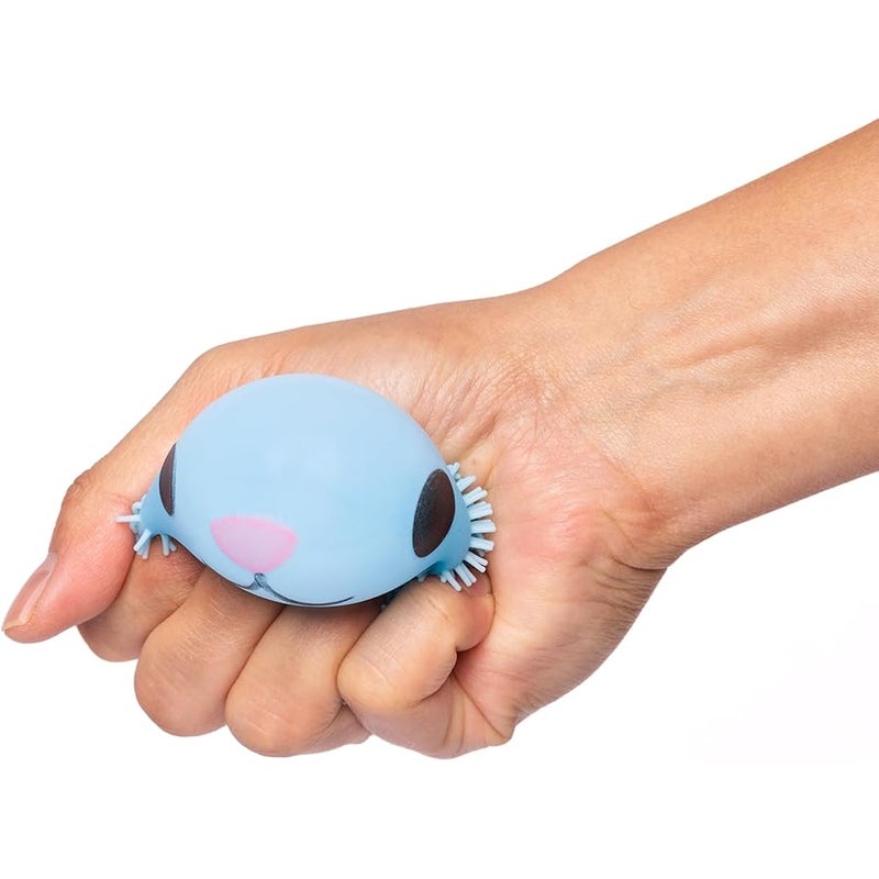Cool Things Corp Light Up Squishy Puffer Toys for Kids, 4-Pack Bop-to-Glow Sensory Squishies, Soft Spiky Stress Relief Fidget Toys for Party Favors, Classroom Prizes, Goodie Bags & Basket Stuffers - Image 3