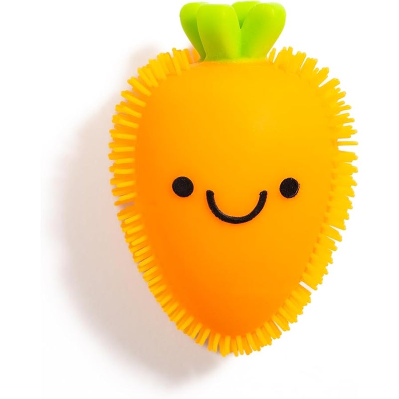 Cool Things Corp Light Up Squishy Puffer Toys for Kids, 4-Pack Bop-to-Glow Sensory Squishies, Soft Spiky Stress Relief Fidget Toys for Party Favors, Classroom Prizes, Goodie Bags & Basket Stuffers - Image 5