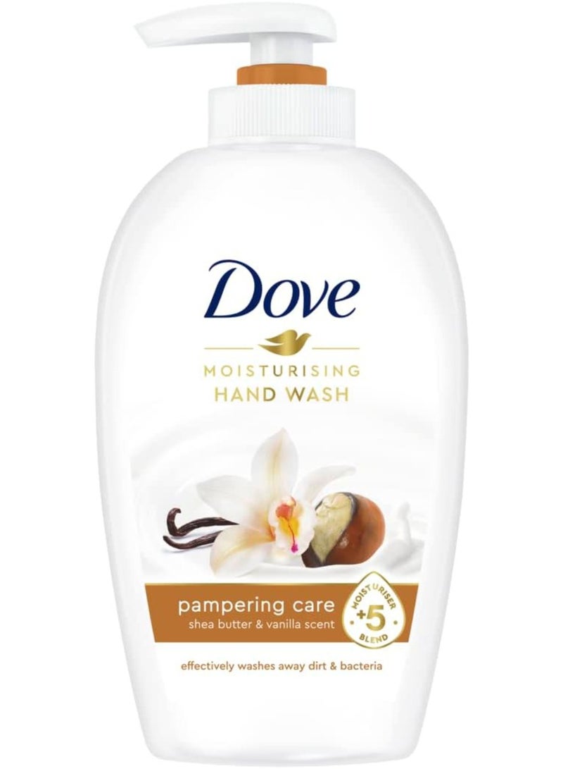 Dove Liquid Nourishing Hand Wash Lotion Dispenser 250 Ml - Image 1