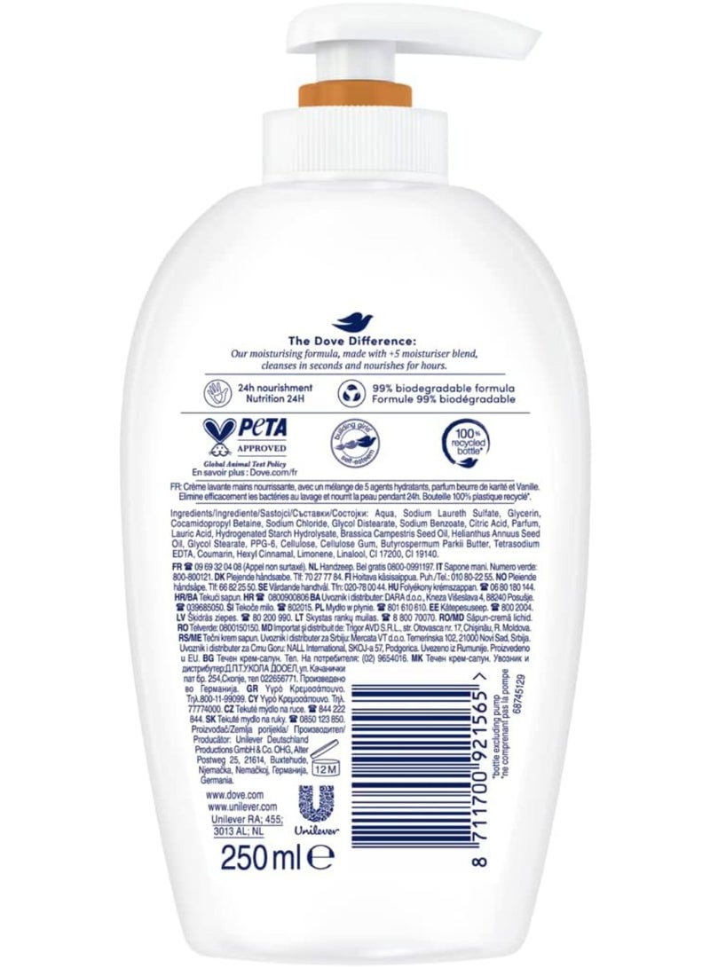 Dove Liquid Nourishing Hand Wash Lotion Dispenser 250 Ml - Image 2