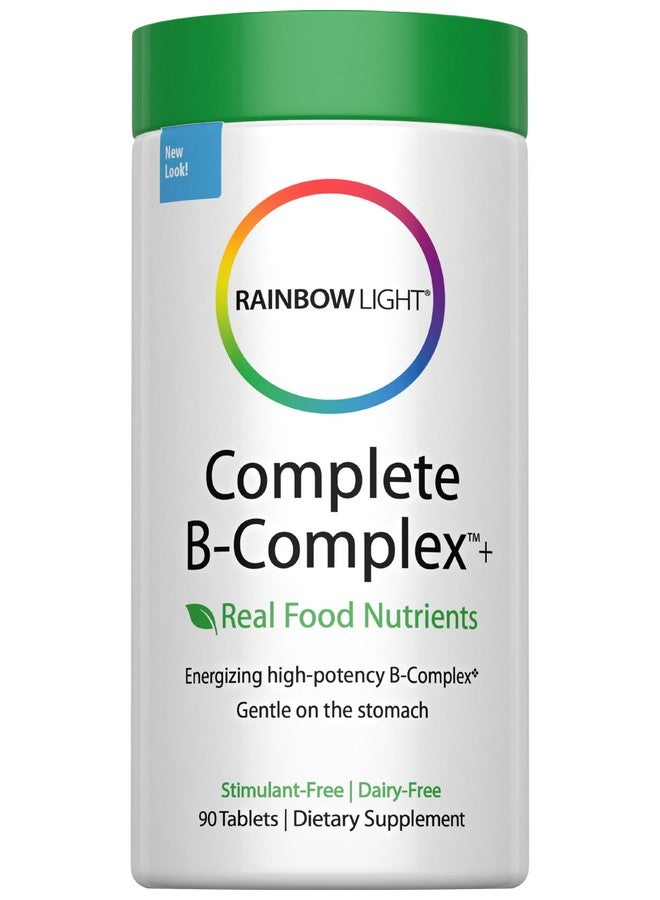 Rainbow Light Rainbow Light - Complete B-Complex, 90 Count, Food Based, Energy Support - Image 1