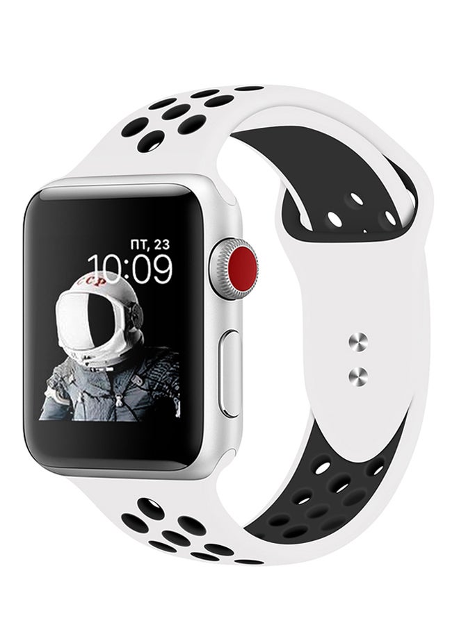 PROMATE Silicone Replacement Strap For Apple Watch Series 1/2/3/4 Multicolour - Image 1