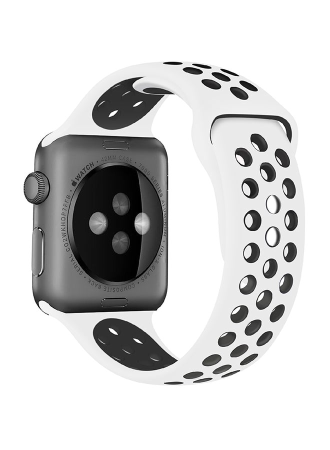 PROMATE Silicone Replacement Strap For Apple Watch Series 1/2/3/4 Multicolour - Image 2