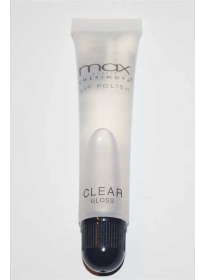 Cherimoya MAX Makeup Cherimoya Lip Polish Clear - Image 1