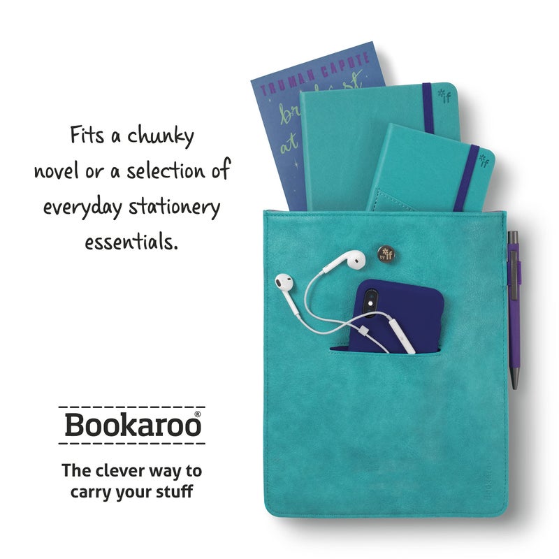 IF Bookaroo Book & Stuff Pouch Turquoise - Image 3