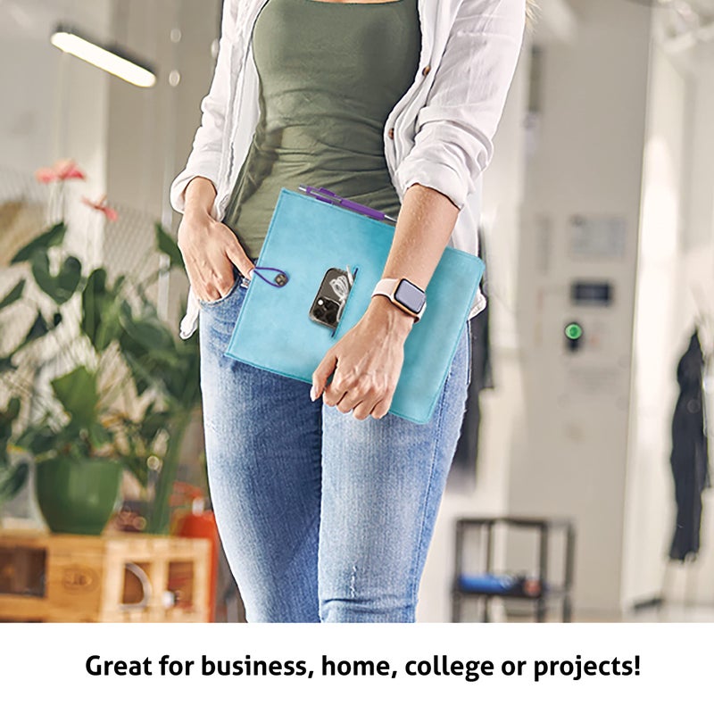 IF Bookaroo Book & Stuff Pouch Turquoise - Image 5