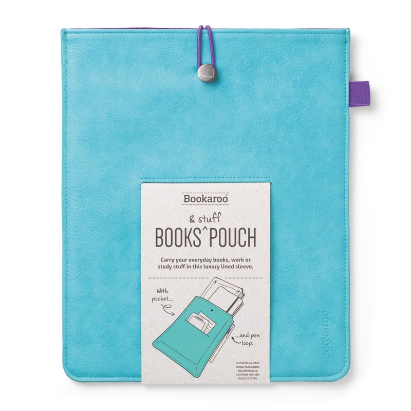 IF Bookaroo Book & Stuff Pouch Turquoise - Image 1