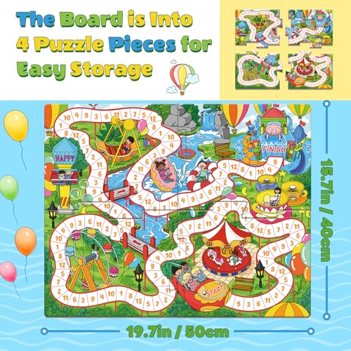 Broytain Addition and Subtraction Math Games for KidsAddition SubtractionEducational Learning Board Games for Boys and Girls Ages 5 6 7 8Classroom Travel Indoor Outdoor Family Games - Image 5