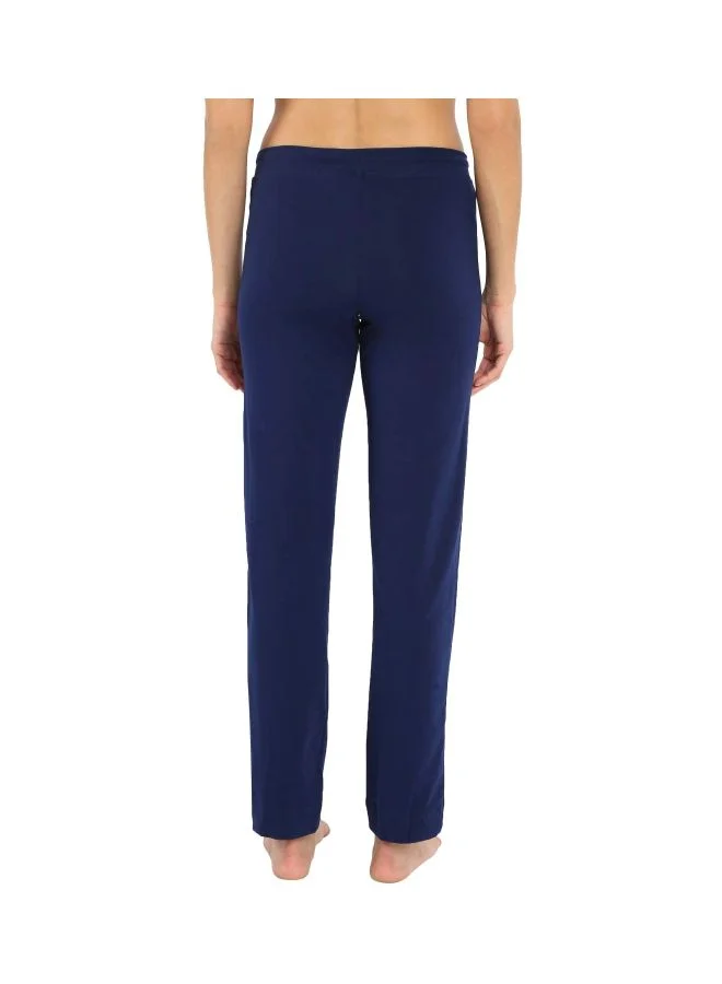 Jockey navy Jockey Women Regular Fit Lounge Pants 1301 0105 IMPBL L Imperial Blue Large for Women | Best Price UAE