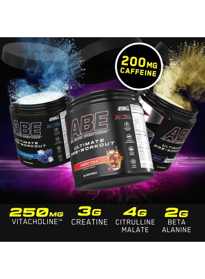 أبلايد نيوتريشن مكمل غذائي Abe Ultimate Preworkout بنكهة الكرز والكولا، 375 غرام، 30 - Image 5