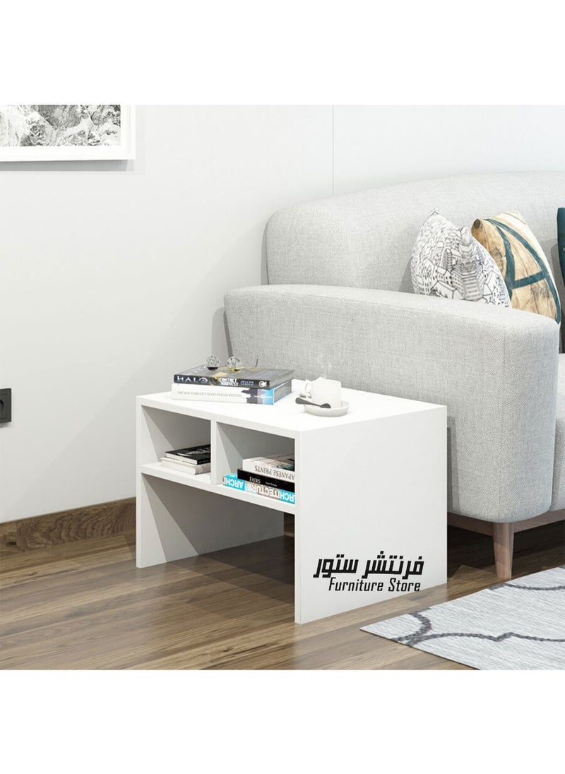 فرنتشر ستور ترابيزة قهوة - ارتفاع 40 سم - عرض 60 سم - عمق 30 سم ، من فرنتشر ستور.  - Image 1