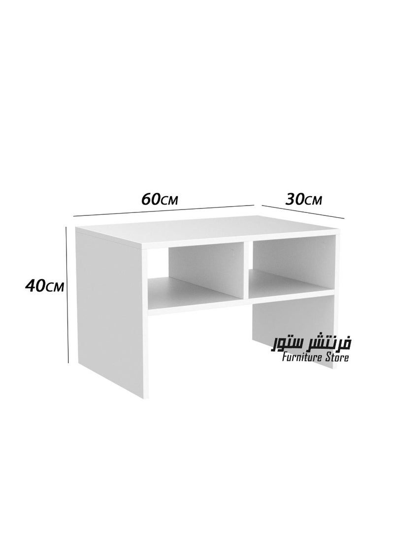 فرنتشر ستور ترابيزة قهوة - ارتفاع 40 سم - عرض 60 سم - عمق 30 سم ، من فرنتشر ستور.  - Image 4