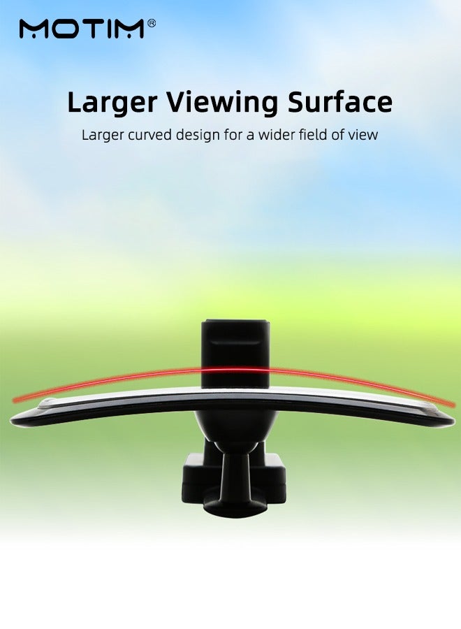 Motim Car Rear View Mirror Baby Safety Mirror, Safety First Mirror for Rear Facing Baby, Facing Child Seat, Adjustable Baby Car Mirror for Baby Back Seat Child Seats,  Wide Field of View, Shatterproof - Image 4