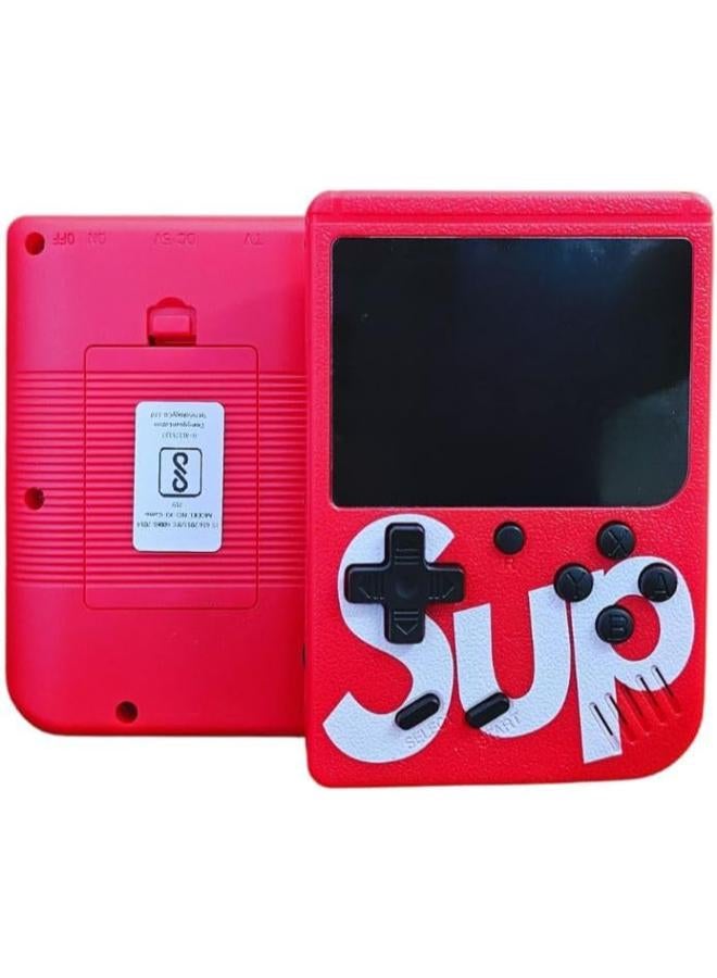 The Flair Store™ Sup 400 in 1 Retro Video Game Handheld Classical Game Play On TV, 400 Games Tank Mario, Contra, Aladin Box Console (White) - Image 4