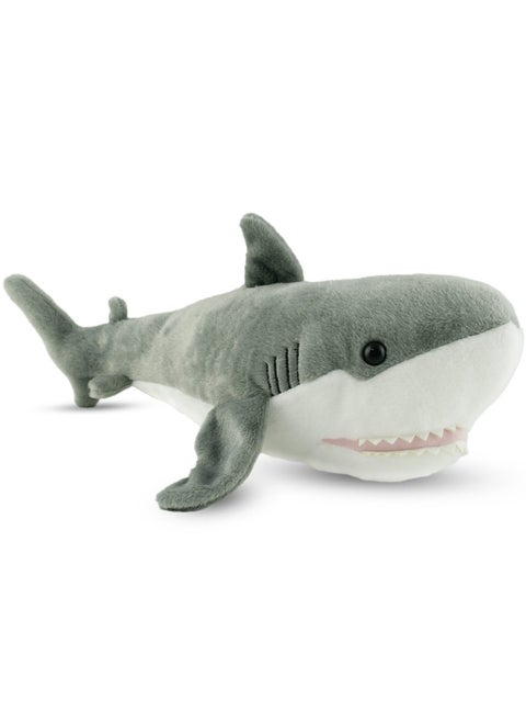 Shark Cuddly Plush Animal Soft Toys Cute Sea Creature Plushy Grey