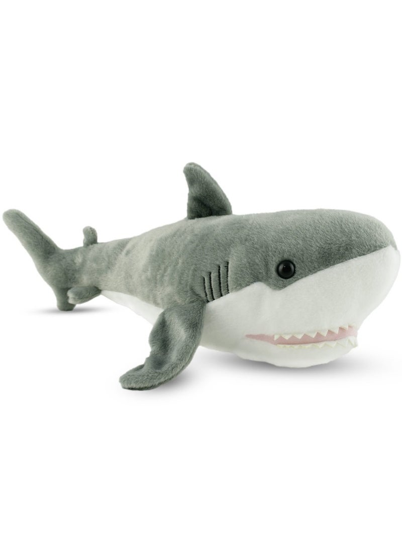 Shark Cuddly Plush Animal Soft Toys Cute Sea Creature Plushy Grey