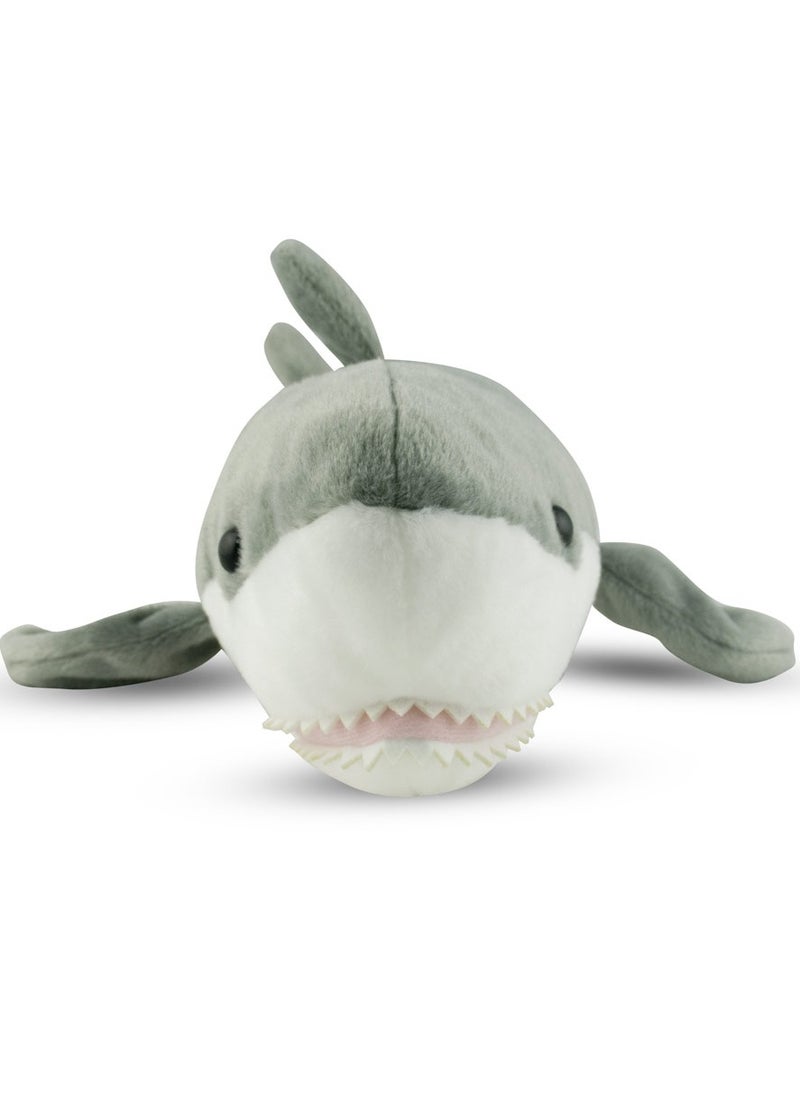 Shark Cuddly Plush Animal Soft Toys Cute Sea Creature Plushy Grey