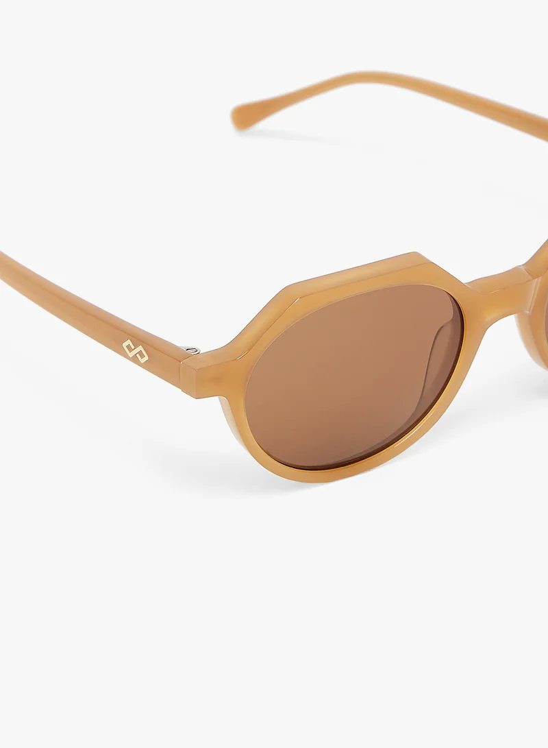 كارين وازن Drew Oval Sunglasses