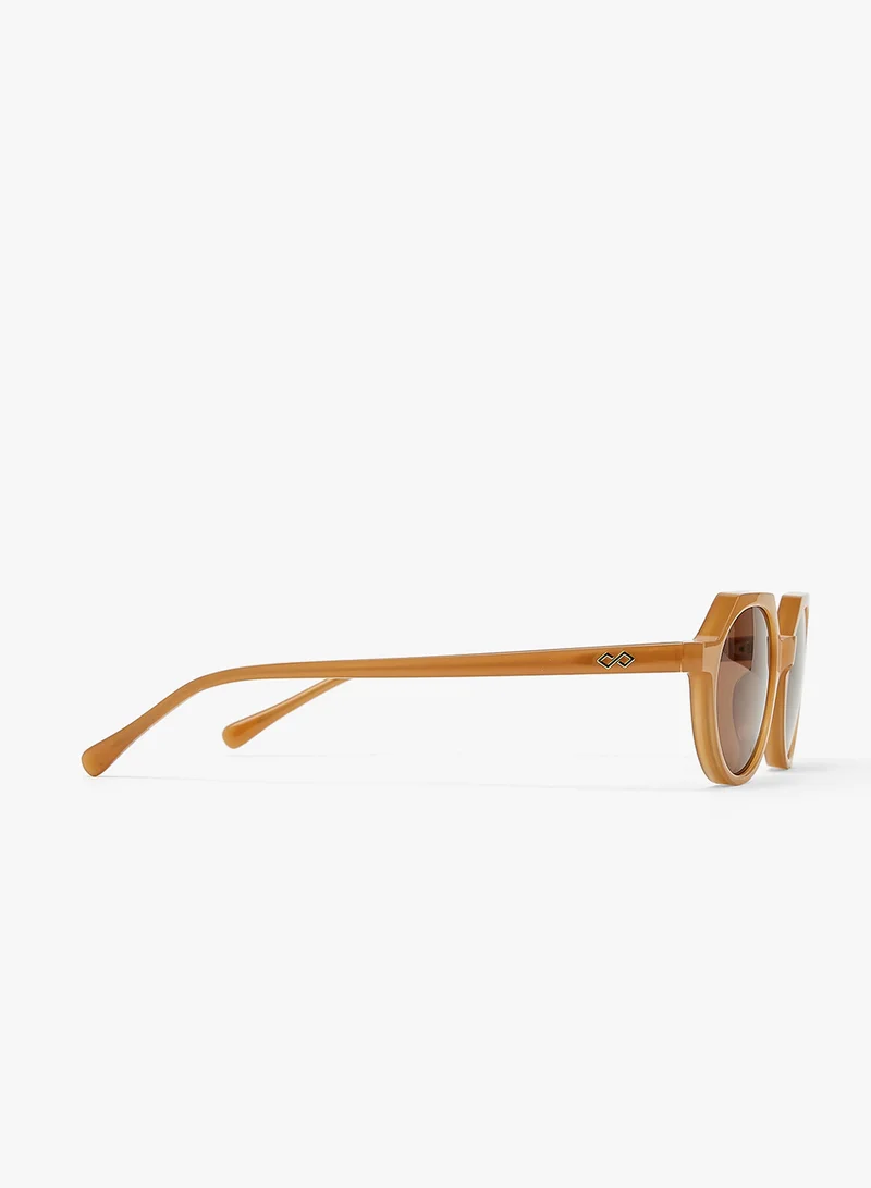 كارين وازن Drew Oval Sunglasses