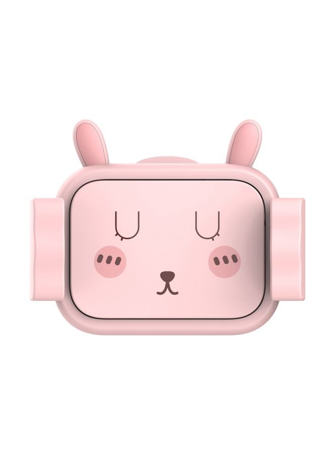 Universal Cute Pet Mobile Phone Holder Pink/Brown - Image 1