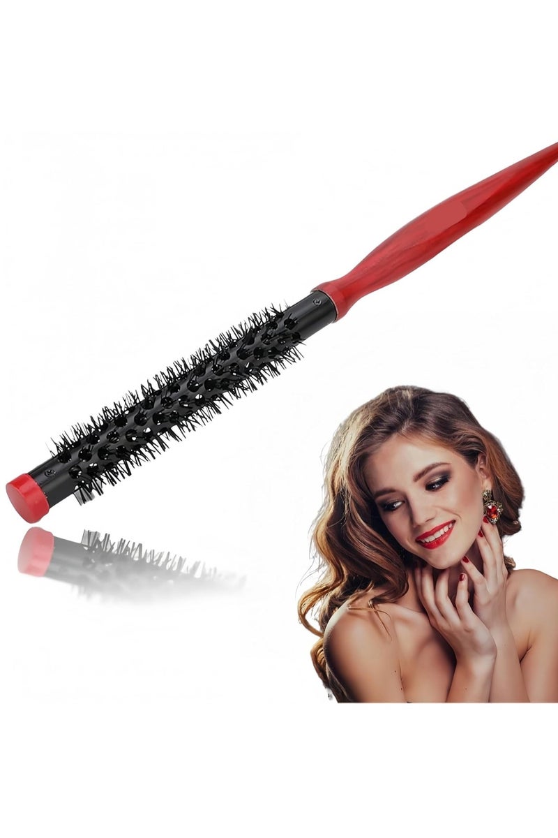 Red Wood Hair Dryer Brush, Size 1 with Size 2 Original Salon 2 Pieces - Image 2