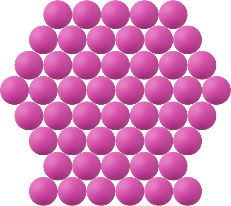 Jedulin 40MM Ping Pong Balls, 50 or 80 Pack Assorted Colored Plastic Balls for Beer Pong, Arts and Craft - Image 1