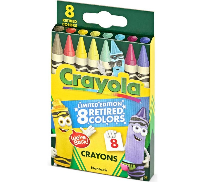 Crayola Crayons Limited Edition with 8 Retired Colors - Image 3