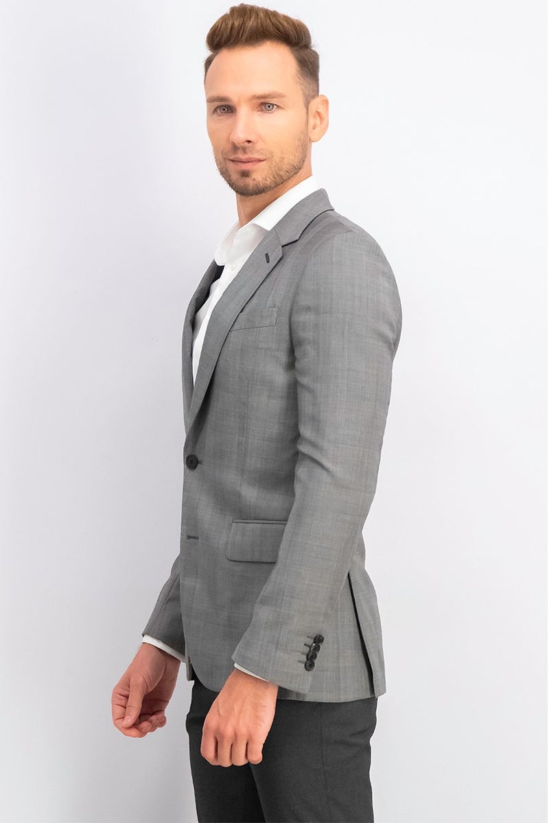 Paul Smith Men Tailored Fit Plaid Formal Suit, Grey - Image 4