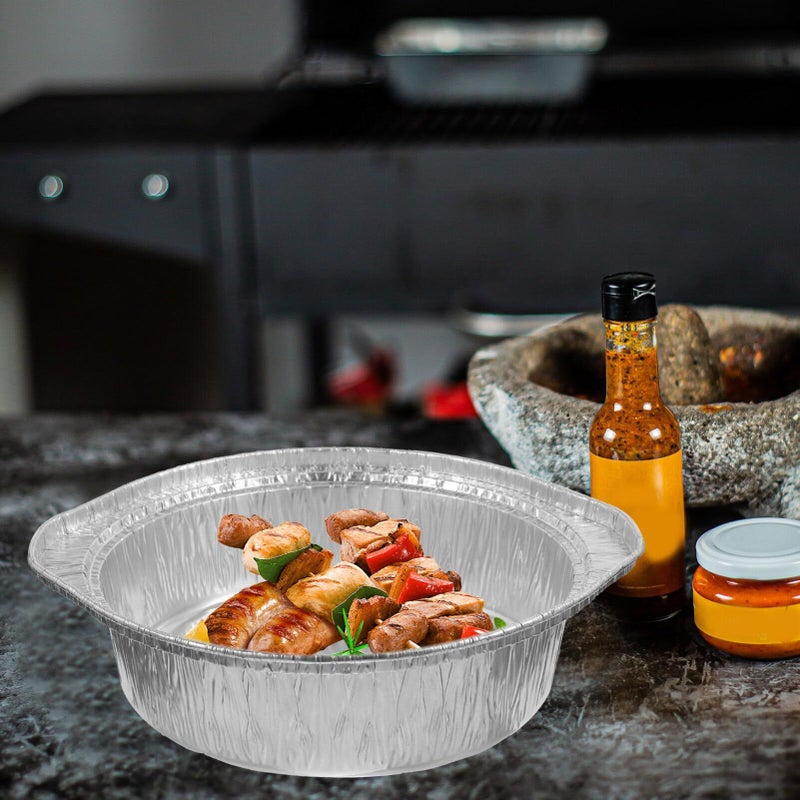 Food Grade Aluminum Foil Pot Lid Thickened for BBQ Grill Pan Camping Outdoor Cooking Picnic - Image 3