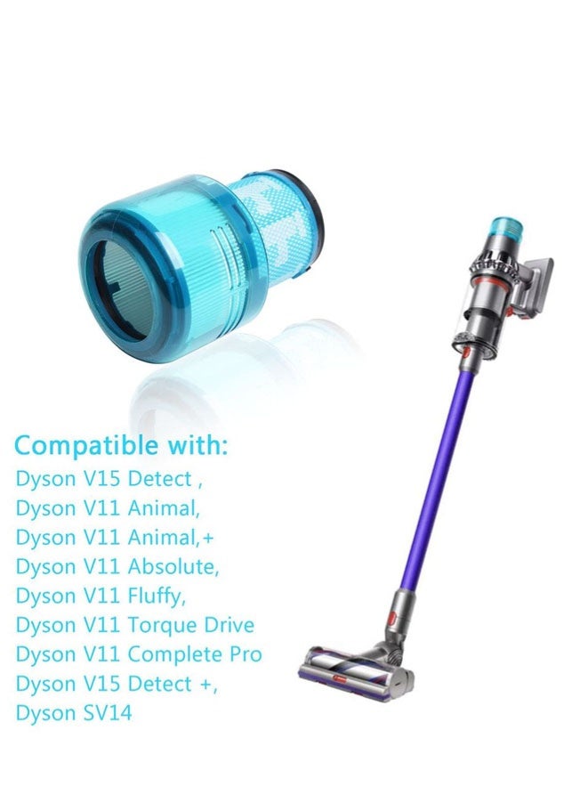 FASHION MANIA Vacuum Filter Replacement+Cleaning Brush for Dyson V15 ,V11 and SV14 Series - Image 2