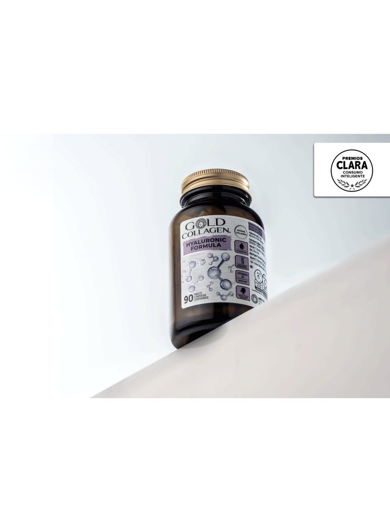 Gold Collagen GOLD COLLAGEN® Hyaluronic Formula - Advanced Skin Moisture and Hydration Tablets | +25 age | 90 tables  - Image 2