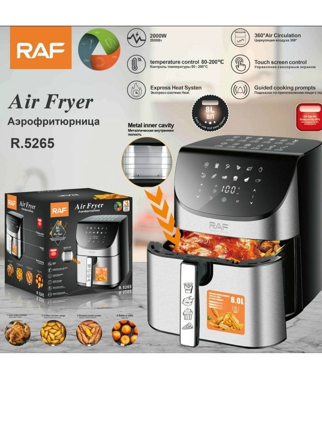 آر إيه أف - قلايه ديجيتال /8لتر - R.5265 - RAF - 2000وات - Image 1