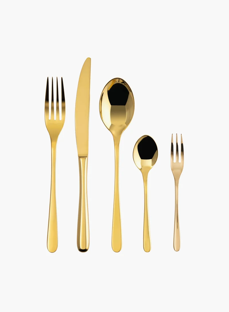 Sambonet 60 Pcs Taste Cutlery Pvd Gold Sets