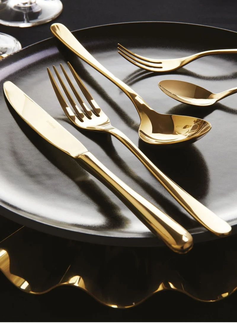 Sambonet 60 Pcs Taste Cutlery Pvd Gold Sets