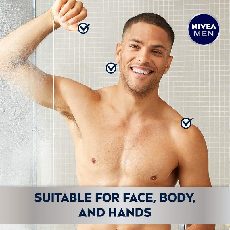 NIVEA Men Creme - Multipurpose Cream for Men - Face, hand and Body Lotion - 2.6 oz. Tin - Image 4