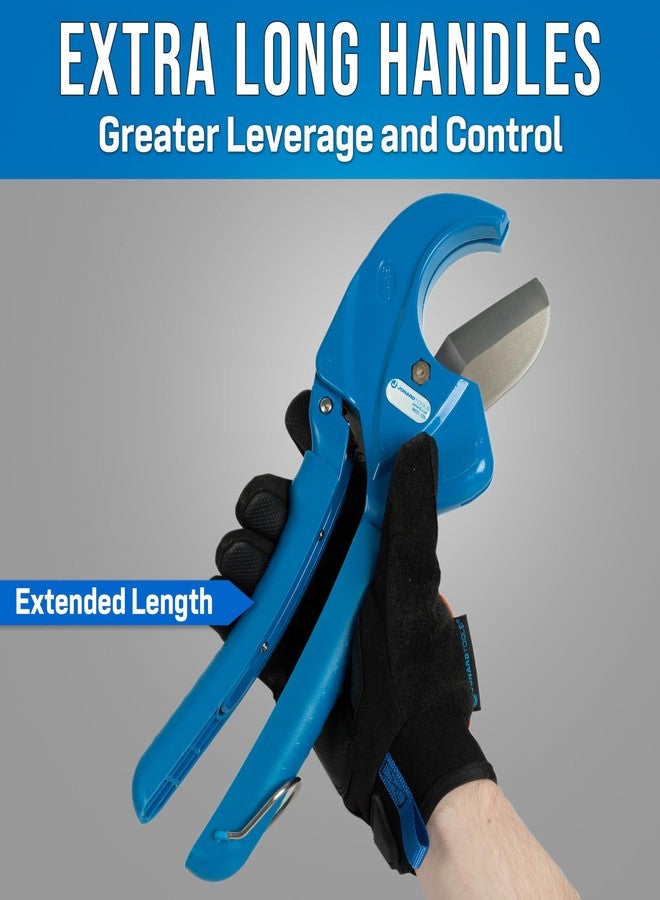 Jonard Tools MDC-125 Large Fiber Duct Cutter for Ducts up to 64 mm (2.52") in Diameter with Extra Long Handles - Image 4