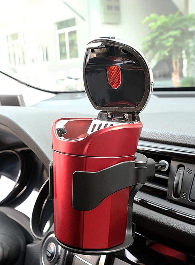 SYOSI Car Air Outlet Cup Holder One-handed Access Convenient And Fast On-board Ashtray Rack Multifunctional Car Cup Holder Universal Vent Mount Drink Water Cup Bottle Can Holder Bottle - Image 3