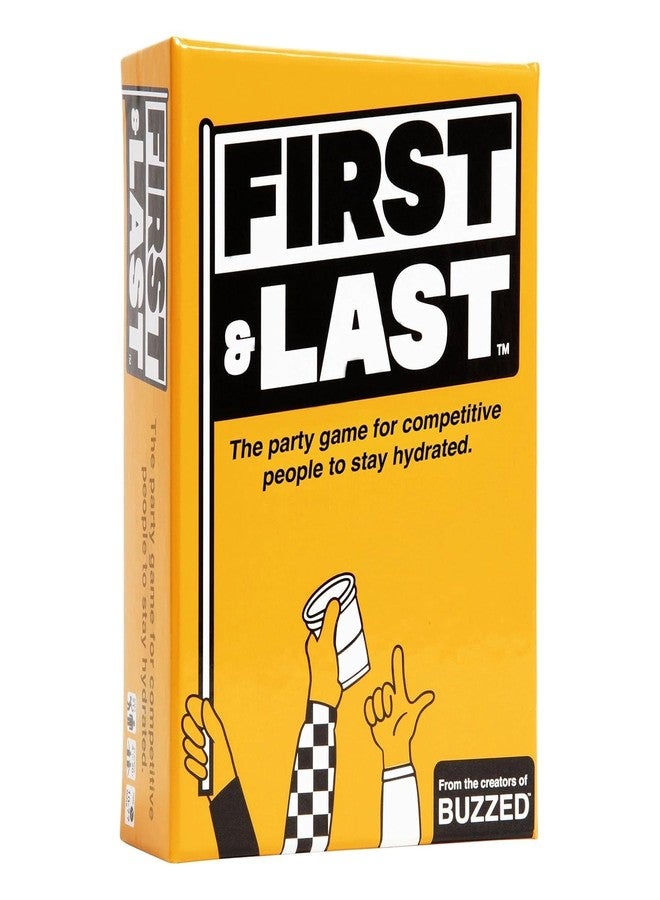LEROKAS First & Last Party Game for Competitive People to Stay Hydrated - Image 1