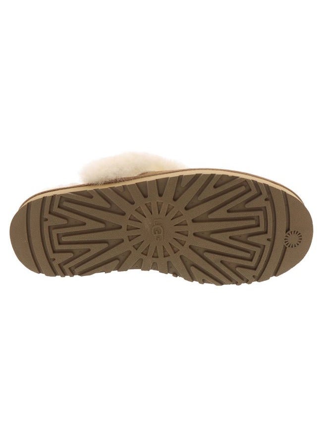 UGG Unisex-Child Funkette Slipper, Chestnut, 10 - Image 3