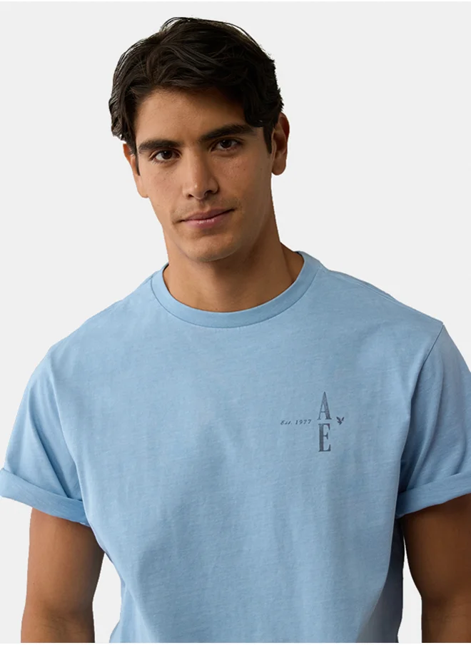 American Eagle AE Maui Short Sleeve Graphic T-Shirt
