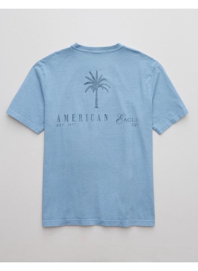 American Eagle - AE Maui Short Sleeve Graphic T-Shirt - Image 1