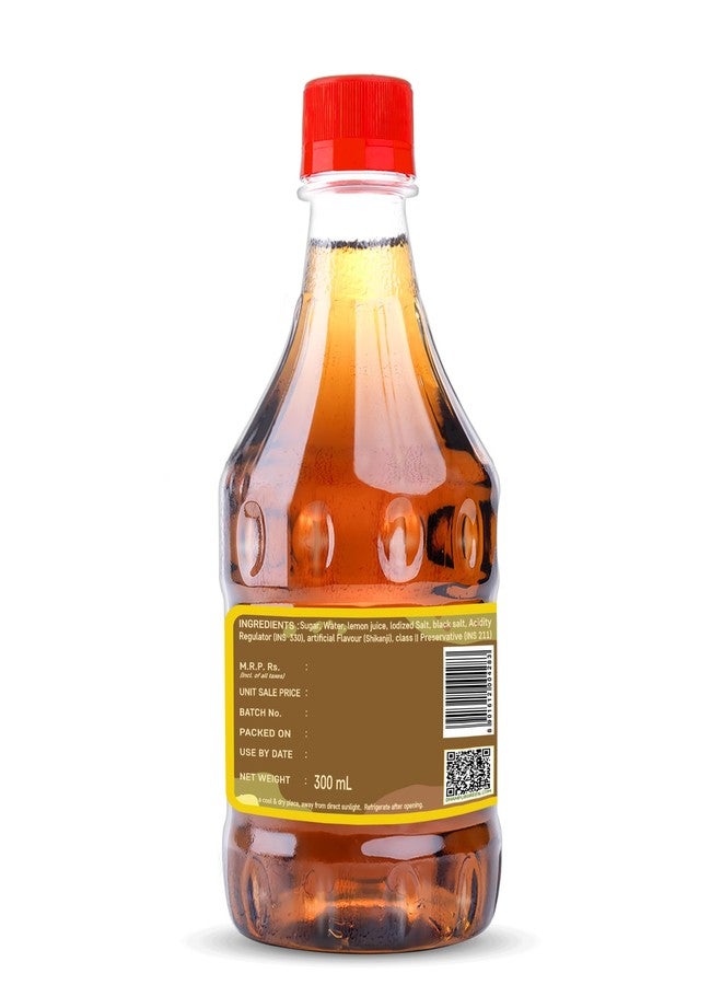 Dhampurgreen Shikanji, Makes 10-12 Drinks Each Bottle, 300Ml Pour Add Stir & Sip Syrup Non Alcoholic Beverage - Image 2