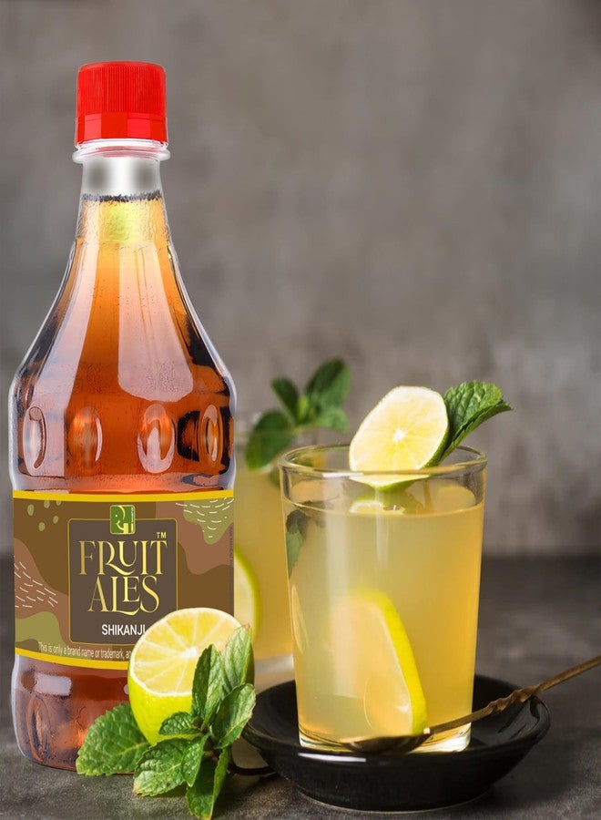 Dhampurgreen Shikanji, Makes 10-12 Drinks Each Bottle, 300Ml Pour Add Stir & Sip Syrup Non Alcoholic Beverage - Image 4
