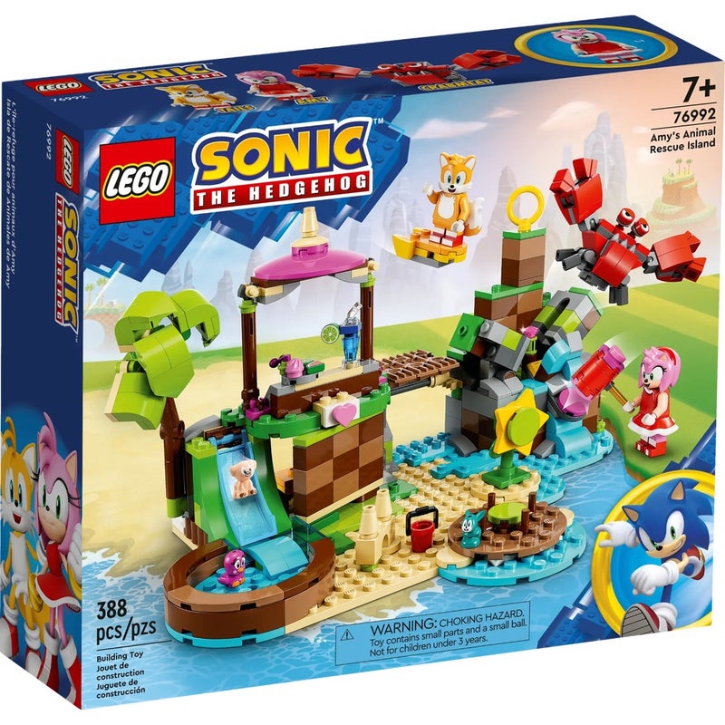 LEGO - Sonic The Hedgehog Amy's Animal Rescue Island 388 Pieces - 76992 - Image 1