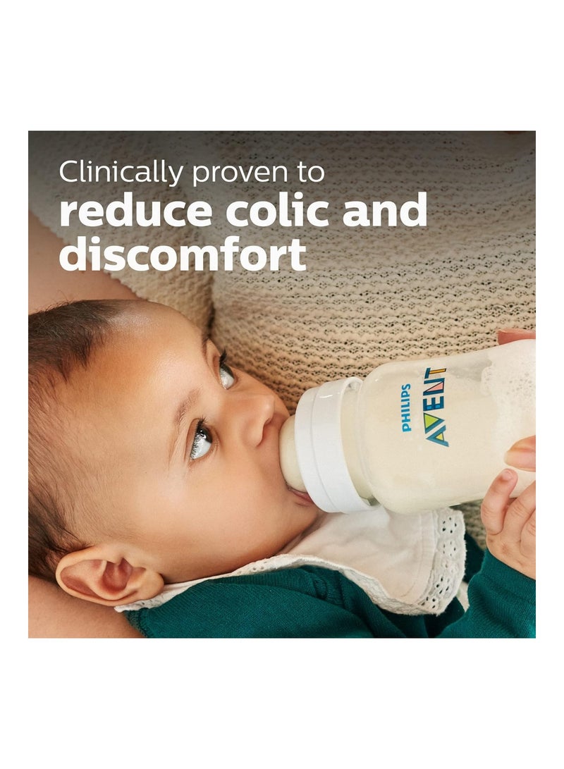 Philips Anti Colic Baby Bottles 11Oz 4Pk Clear Scy106 04 - Image 2