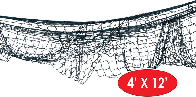 Beistle Black Fish Netting for Luau and Nautical Themes - Image 2