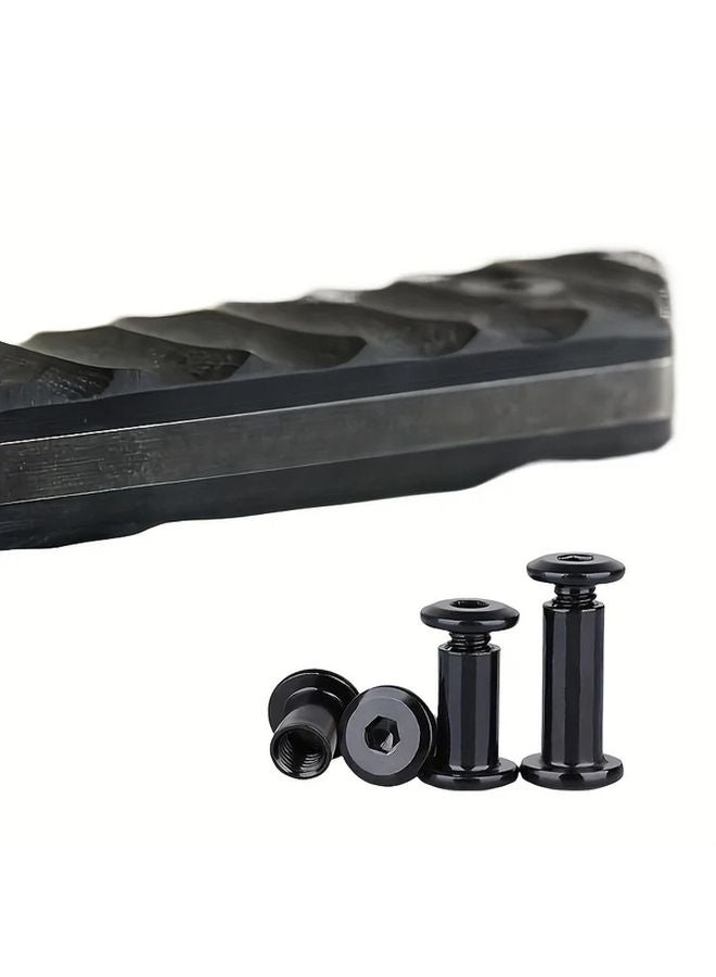 6 Sets Silvery Hex Socket Flat Head Screws And Nuts For DIY Furniture Repair - Image 5