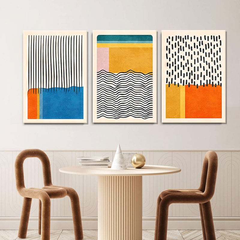 AKWISH 3-Piece Framed Canvas Wall Art Set - Image 5